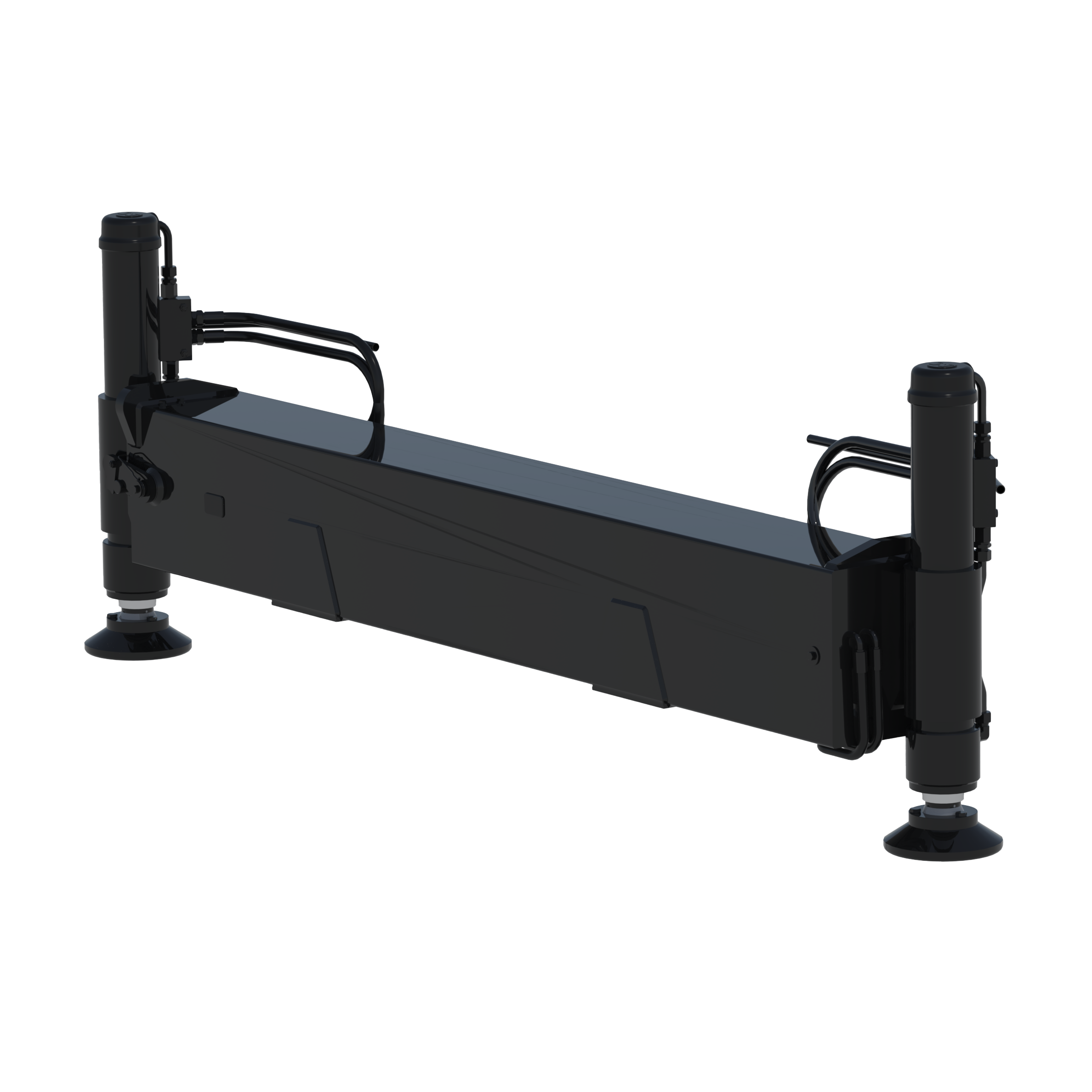 Ekstra støttebensbom til lastbil kran