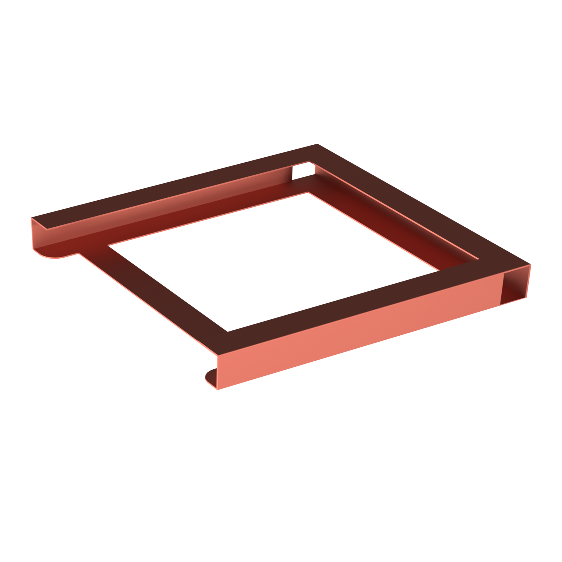 Etui til at opbevare støttebensplade til lastbilkran