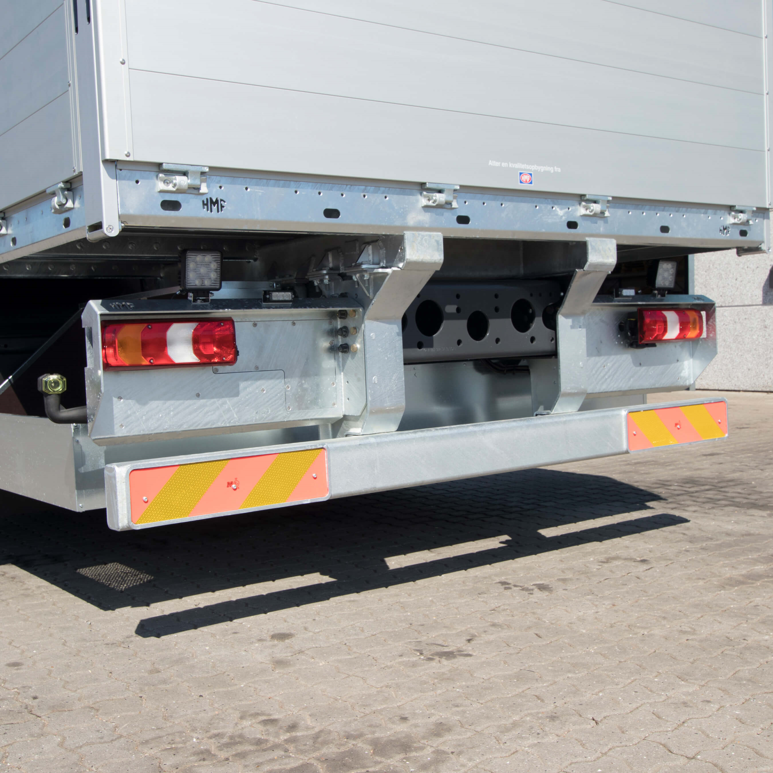 Modulopbygget bagende til lastbil