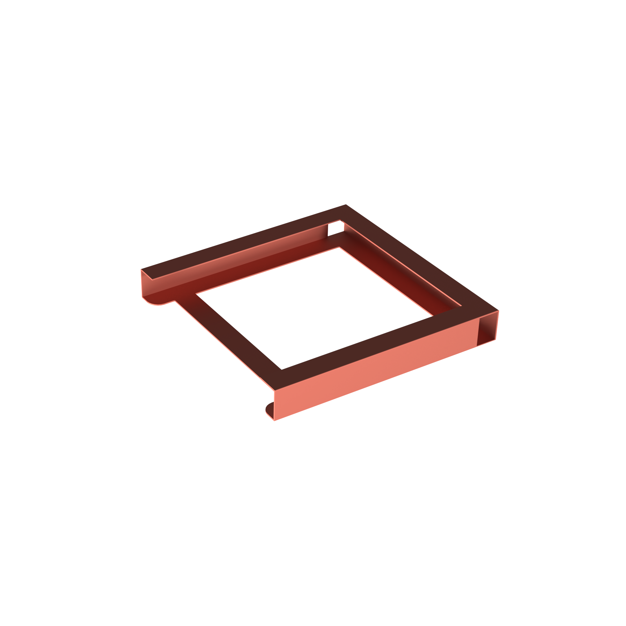 Halterung zur Aufbewahrung des Stabilisierungspads